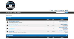 Desktop Screenshot of music-discussion.com